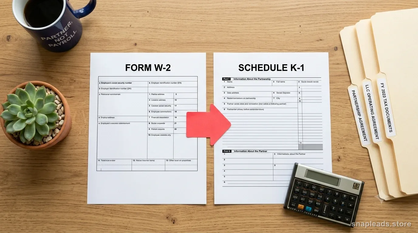 Can a Partner or Partnership-Taxed LLC Member Be Put on W-2 Payroll? The Federal Employment-Tax Rule Is Different