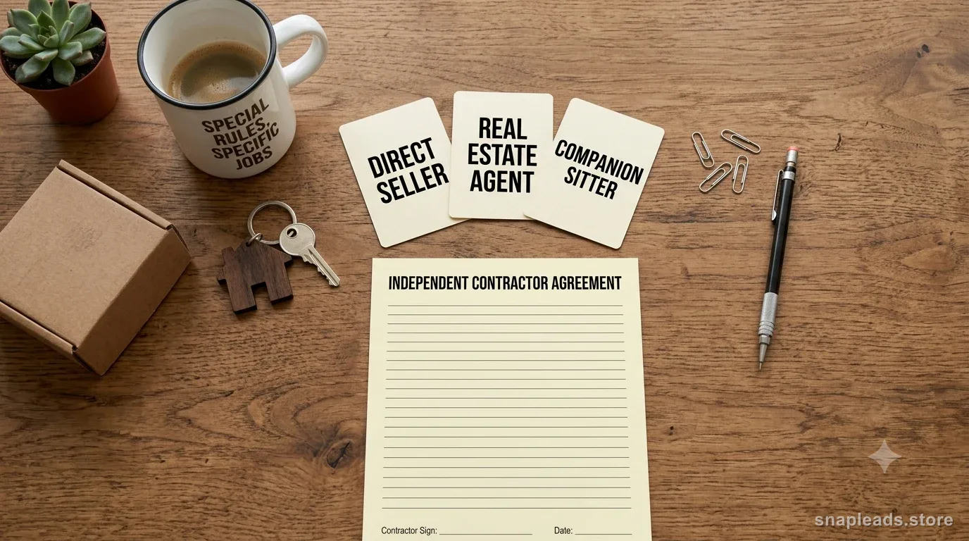 Statutory Nonemployees: When Federal Law Treats Certain Sellers, Real Estate Agents, and Companion Sitters as Self-Employed